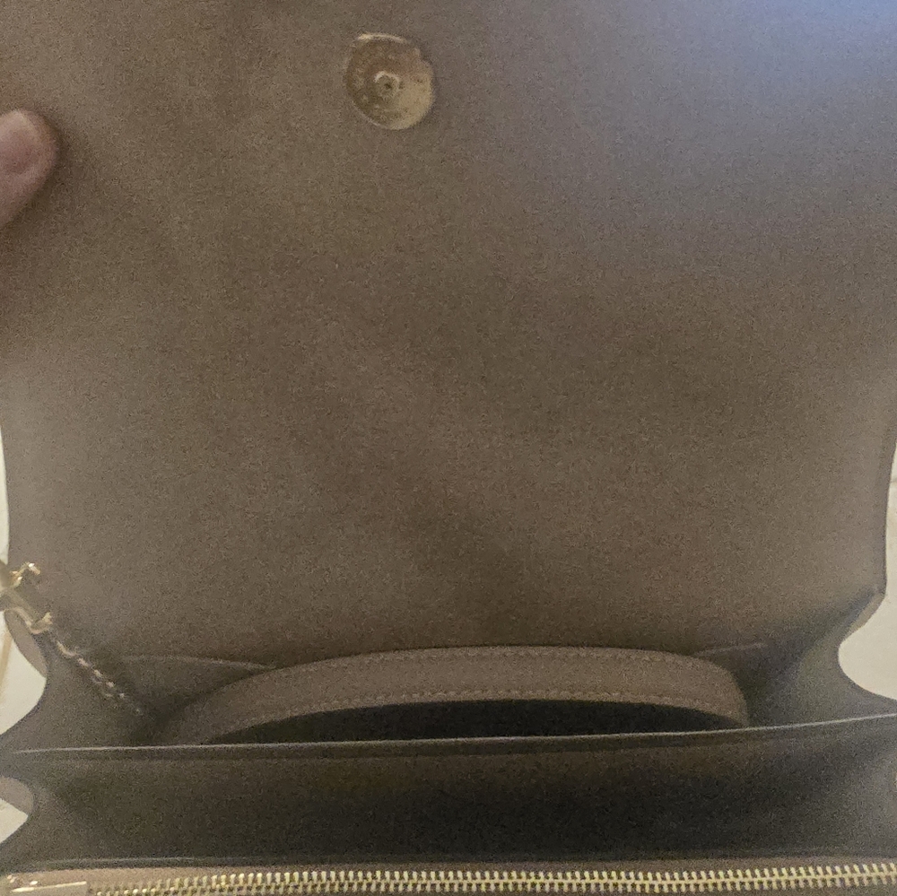 Coach Beige Signature Canvas & Leather Top Handle Crossbody Satchel - Picture 2 of 5